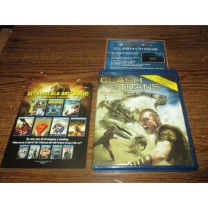 Clash of the Titans (Blu-ray/DVD, 2010, 2-Disc Set, Canadian)